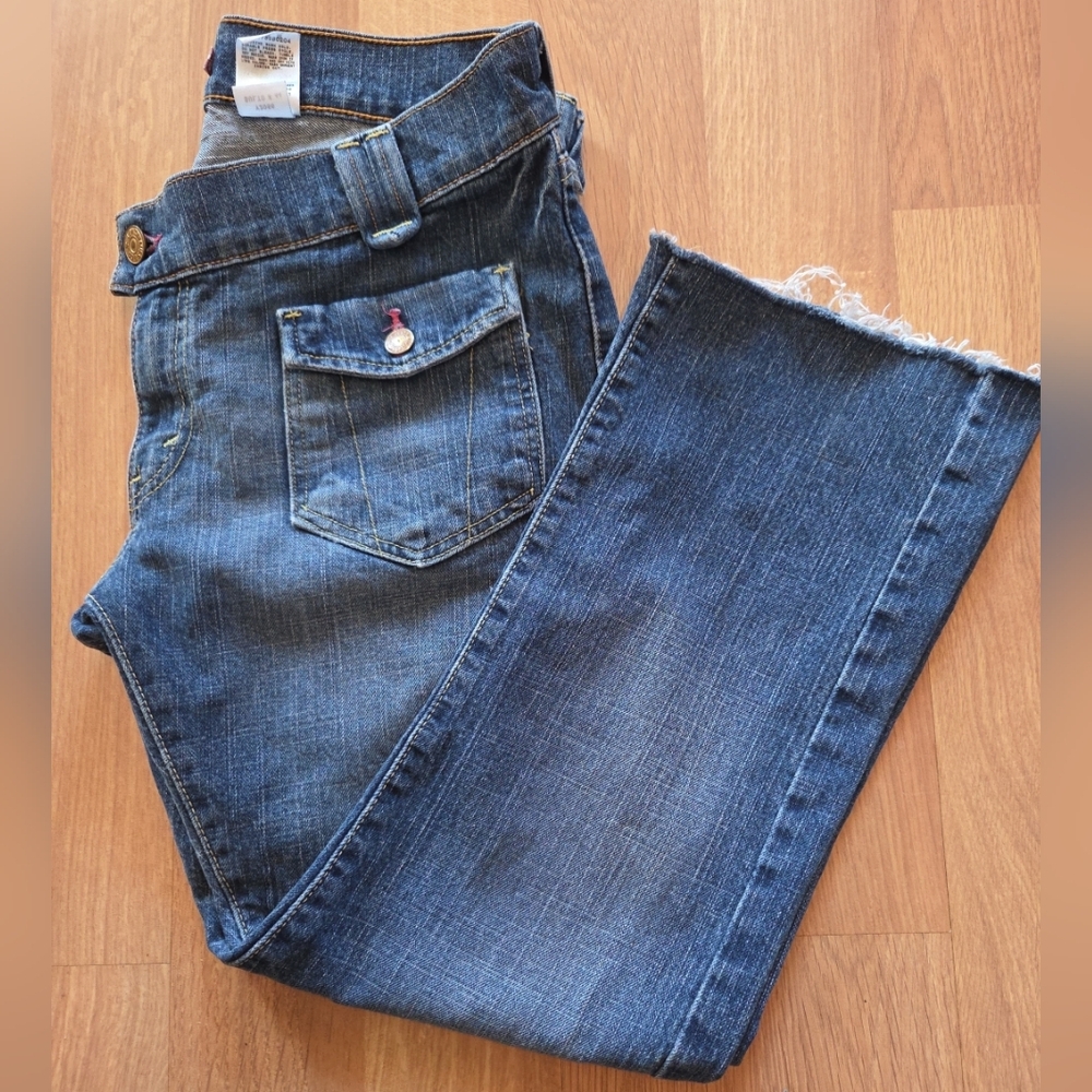 Levi's 504 Slouch Flare Leg Jeans Sz 13